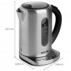  2200W Electric Kettle Stainless Steel Temp Control 1.7L